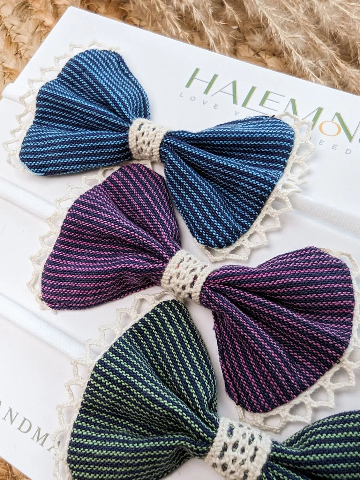 Handmade Bow Band Angelina
