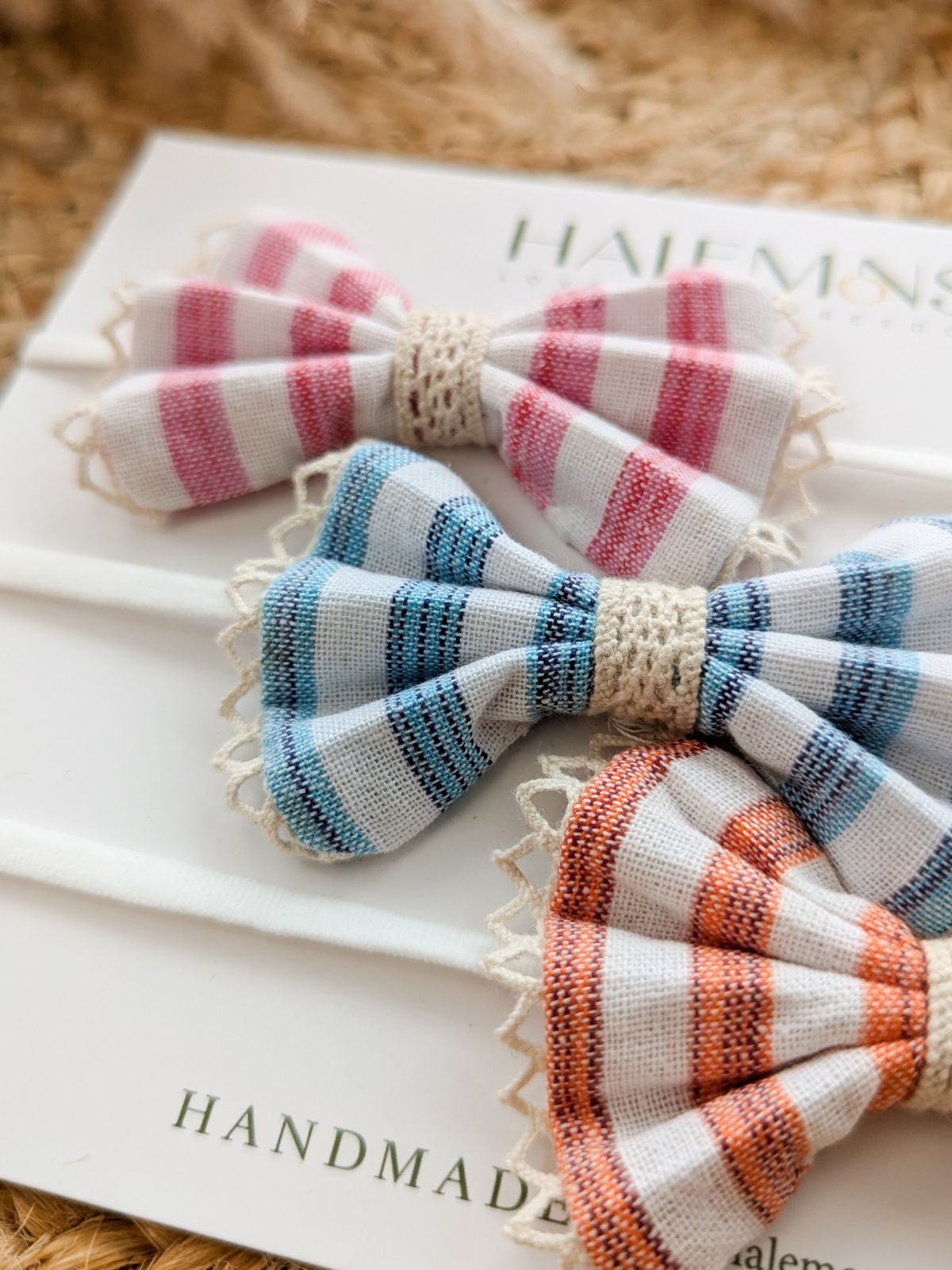 Handmade Bow Band Julia