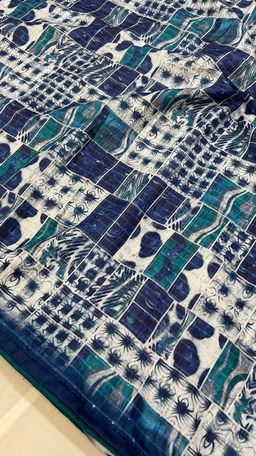 Digital Indigo Saree Vol.3