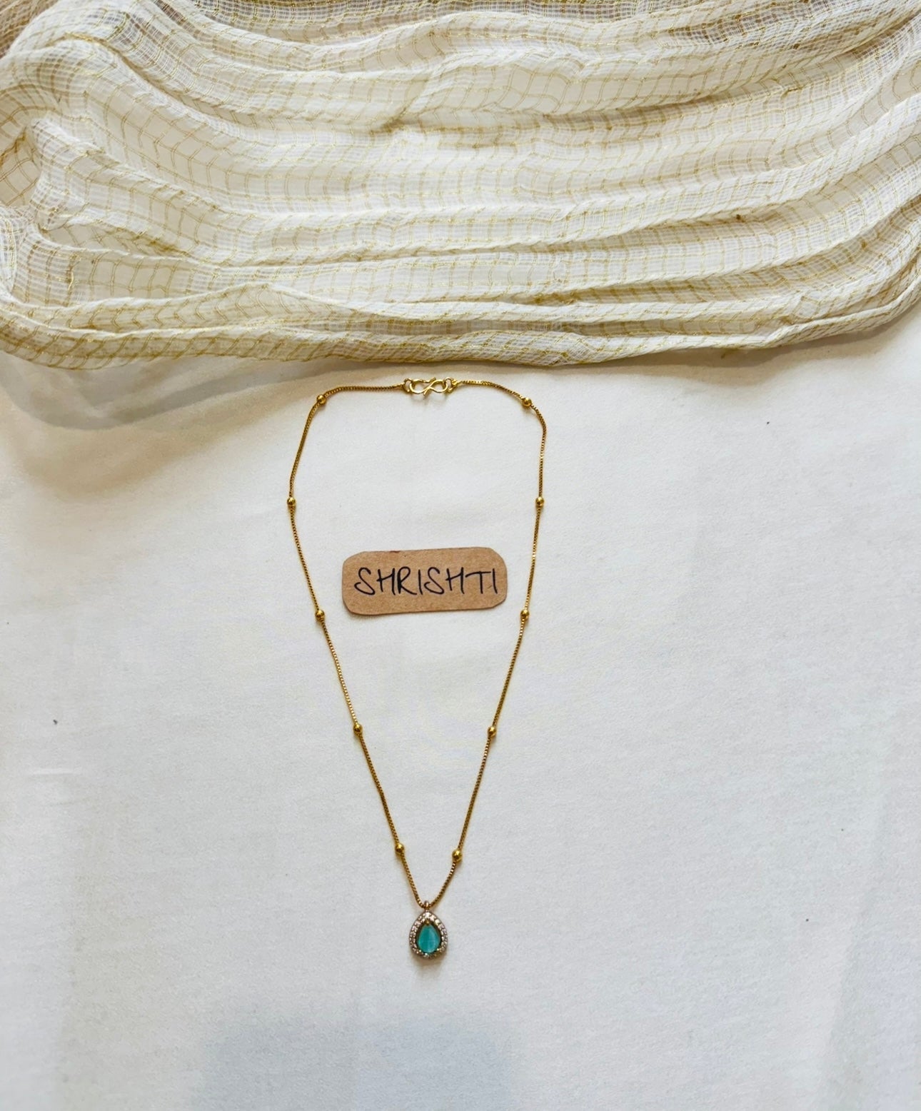 navaratna gold chain