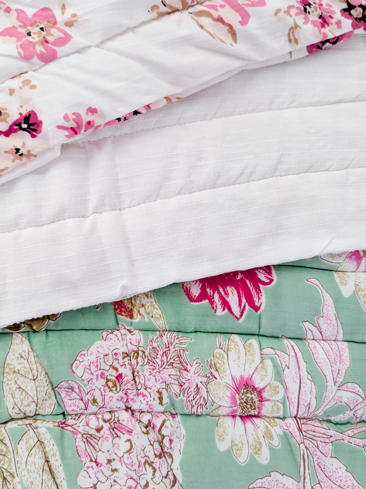 Nani's Comfort Ultrasoft Floral Cotton Quilted Mats