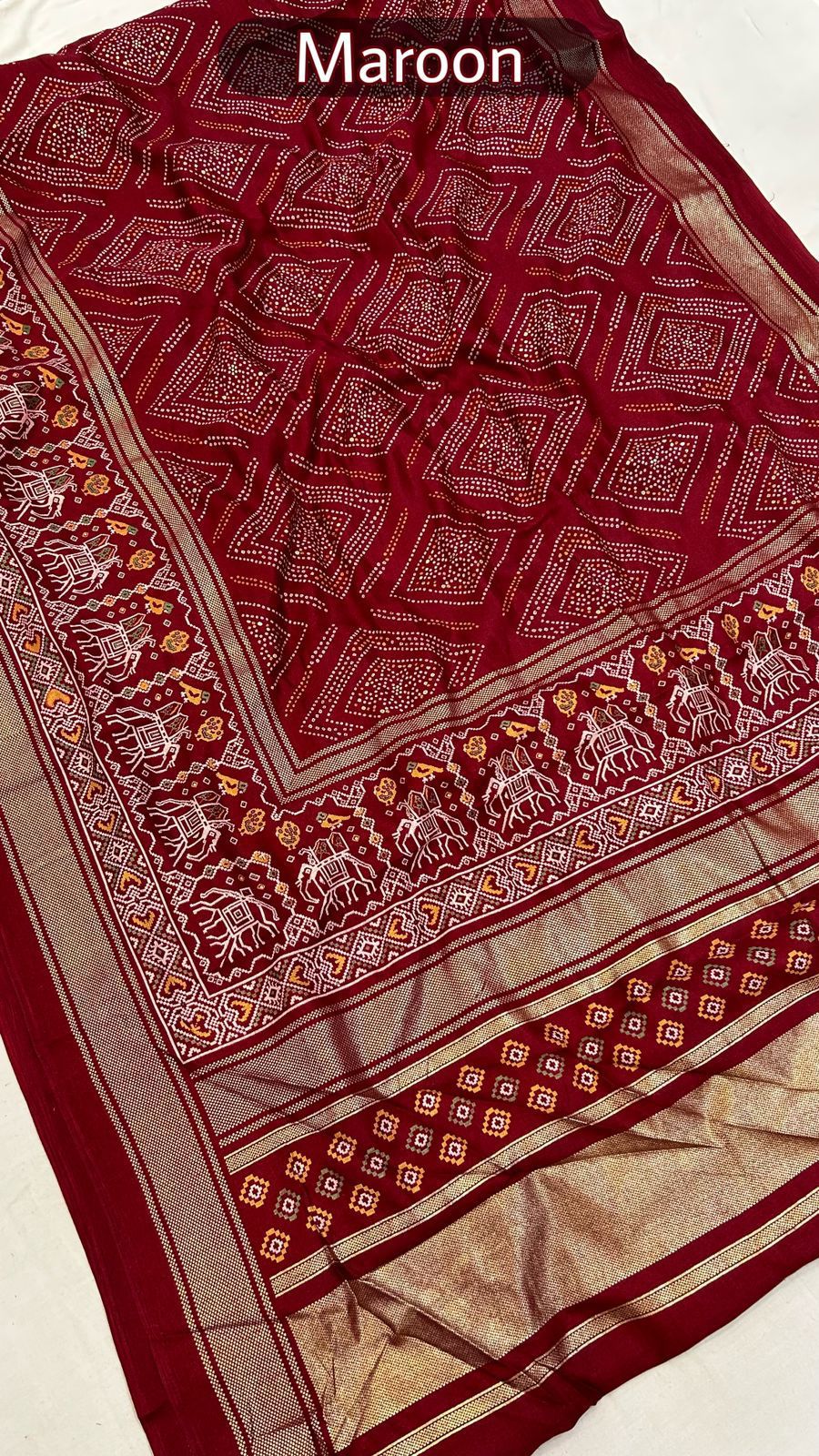 Bandhej Patola Saree
