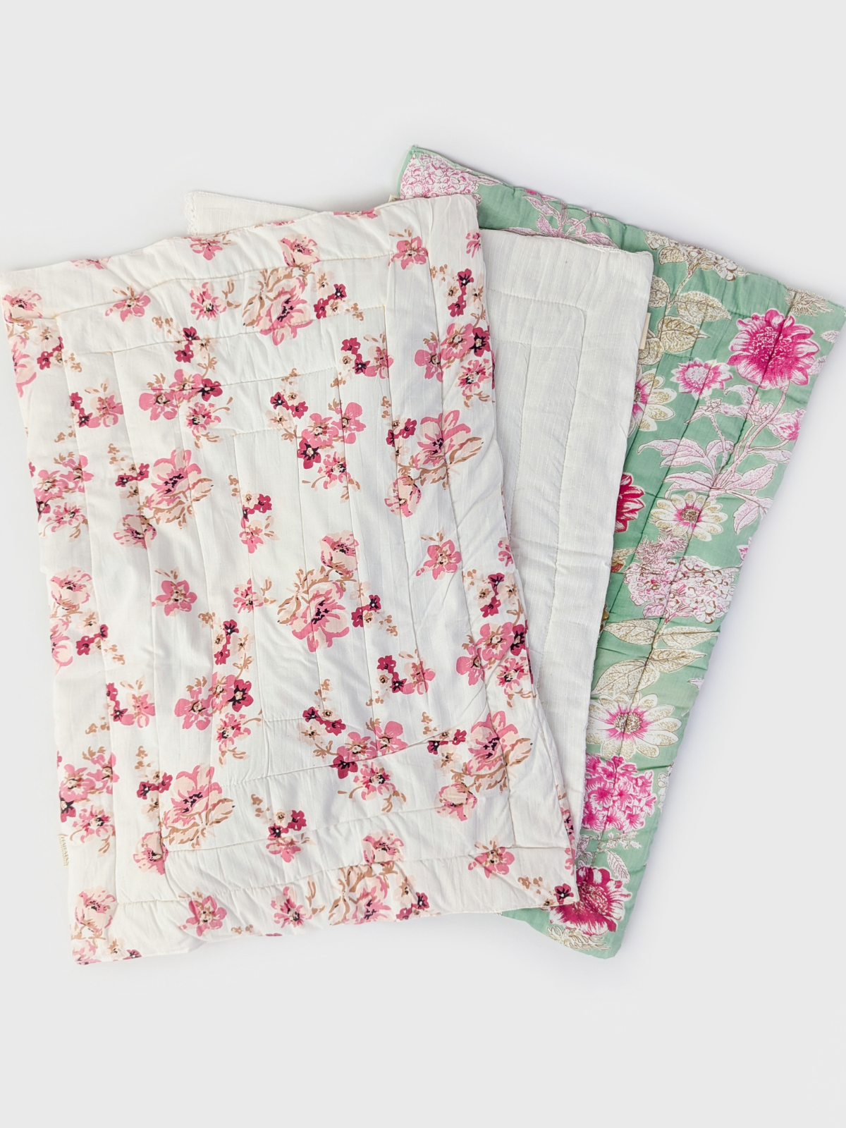 Nani's Comfort Ultrasoft Floral Cotton Quilted Mats