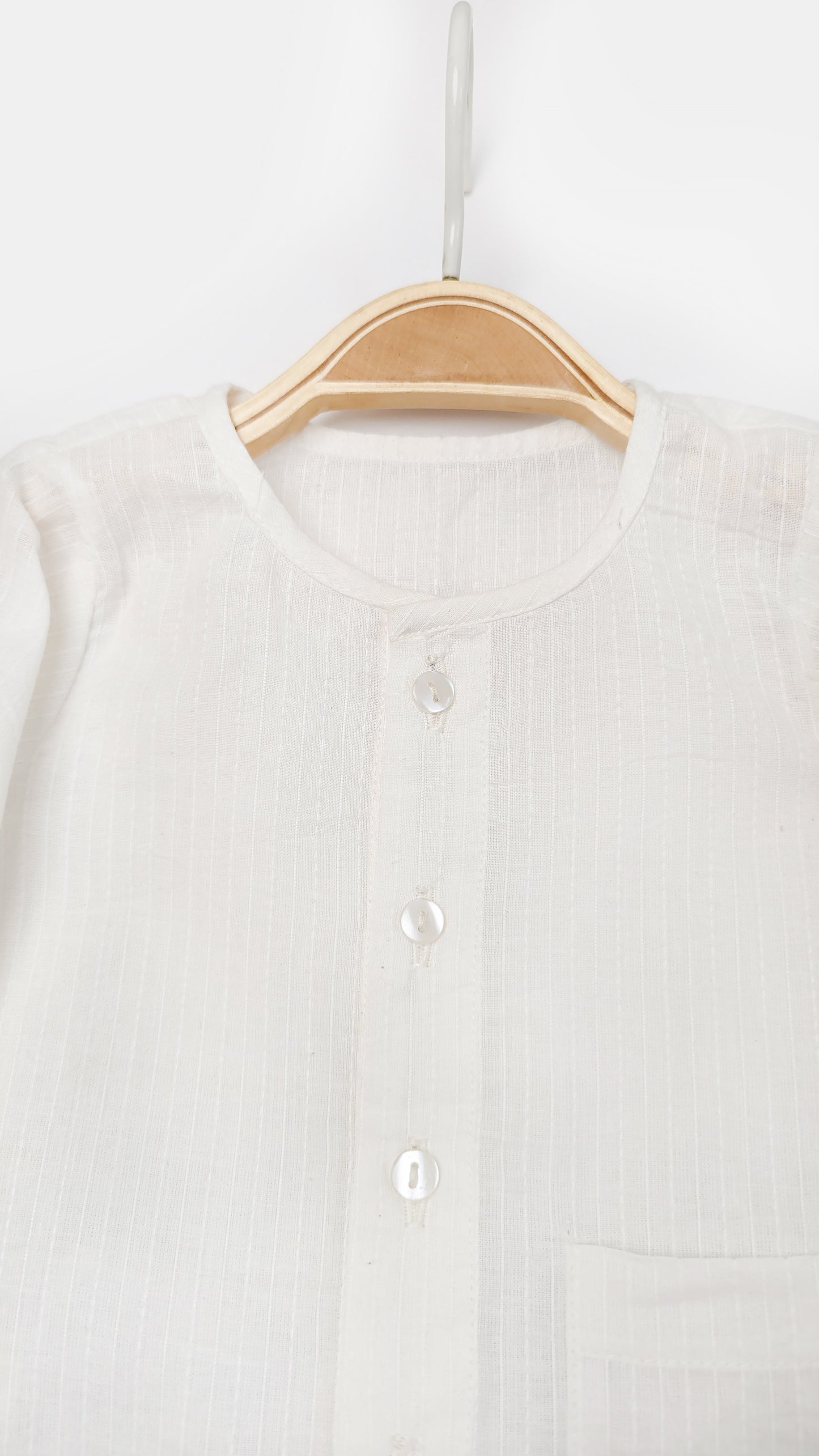 Pure White Kids Shirt