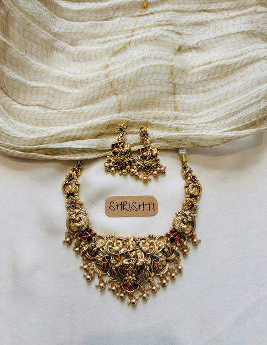 krishna gold necklace