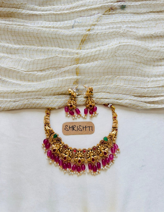 nagas necklace ruby