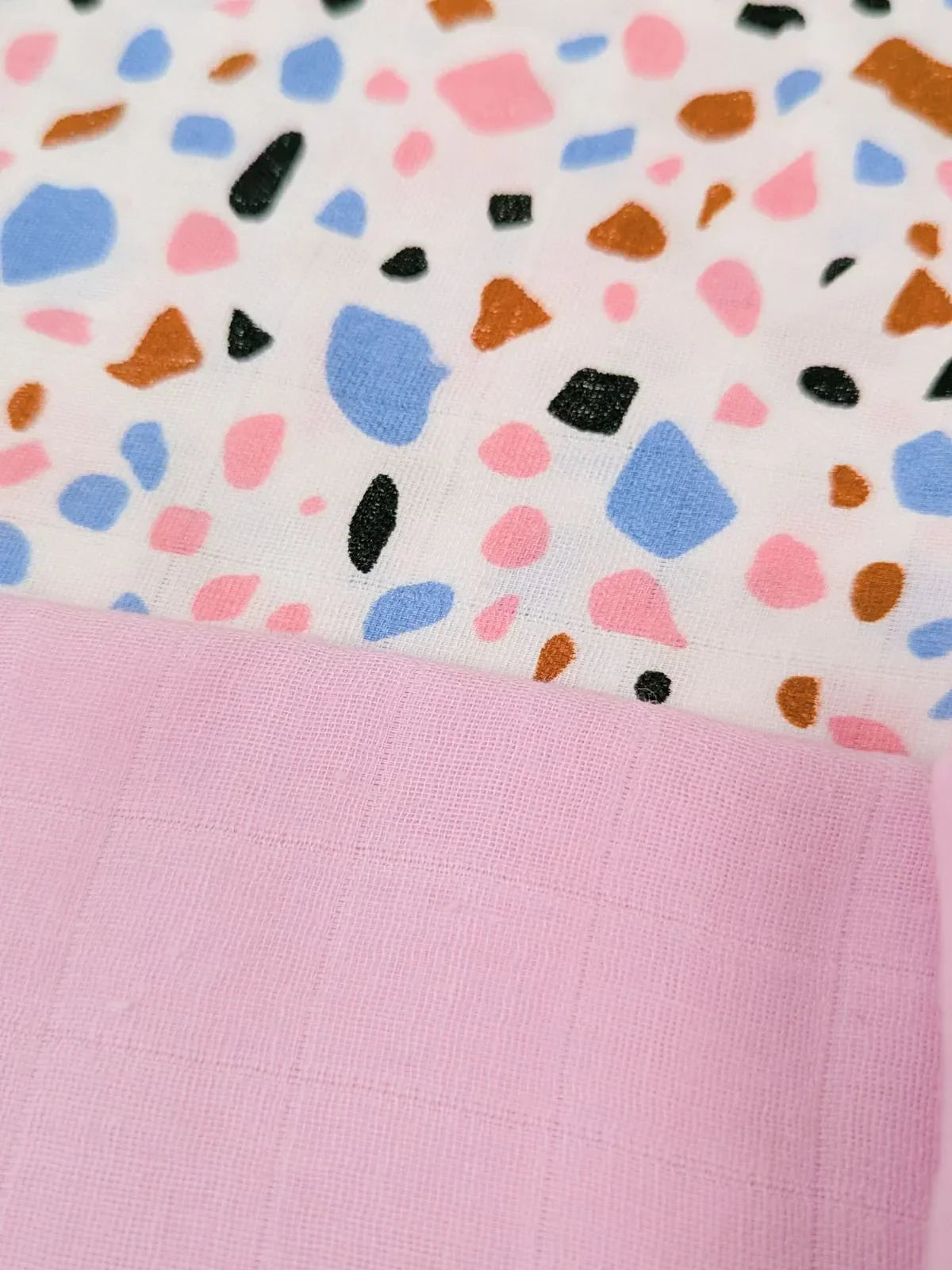 Muslin Polka dot Swaddle-pack of 2