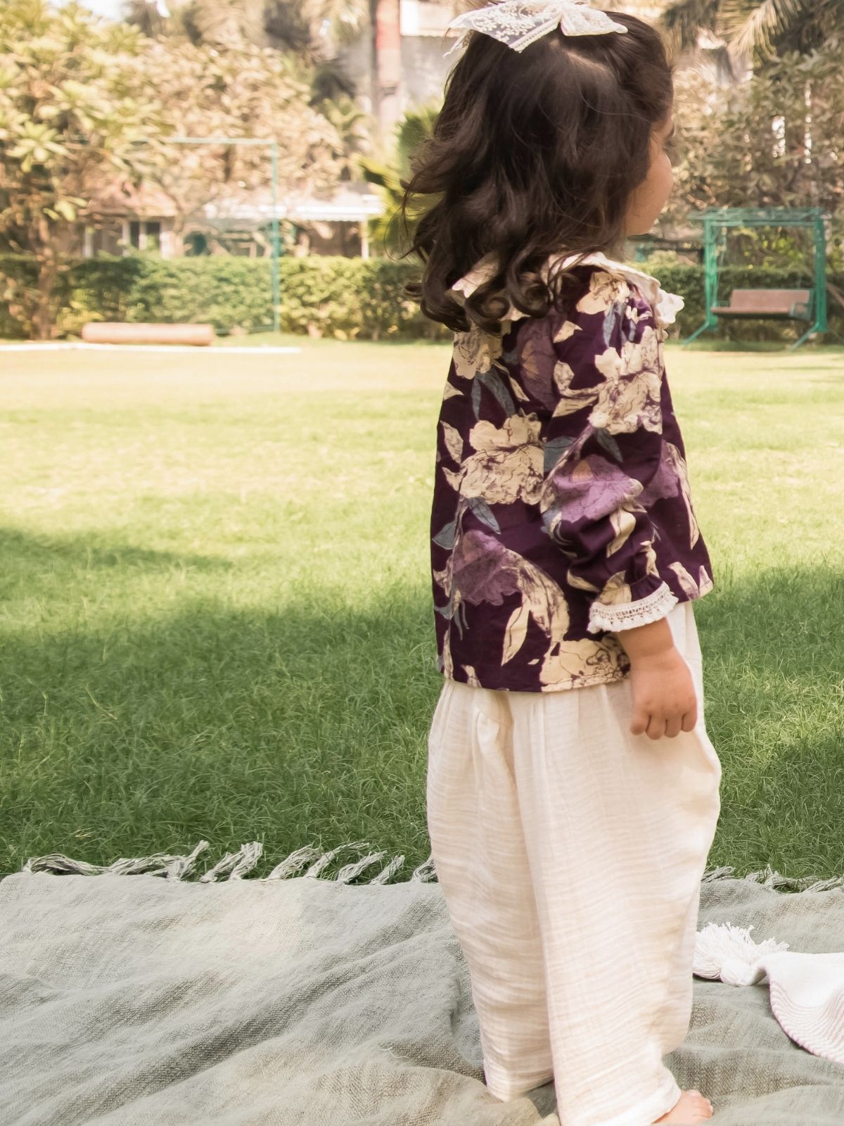 Baby Collar Lavina Top Bottom set