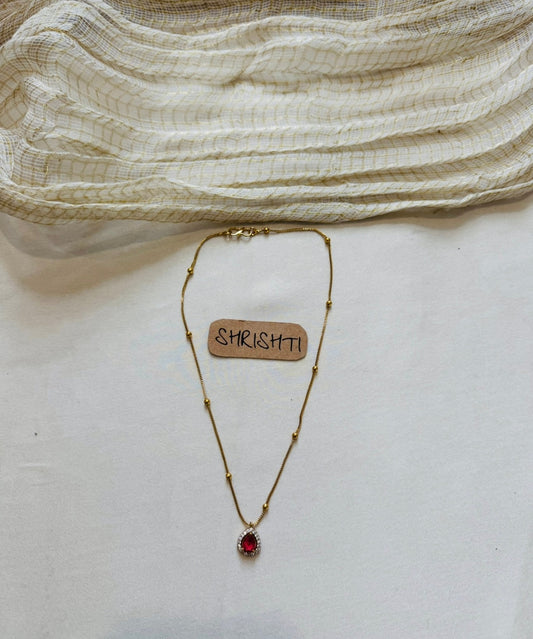 navaratna gold chain