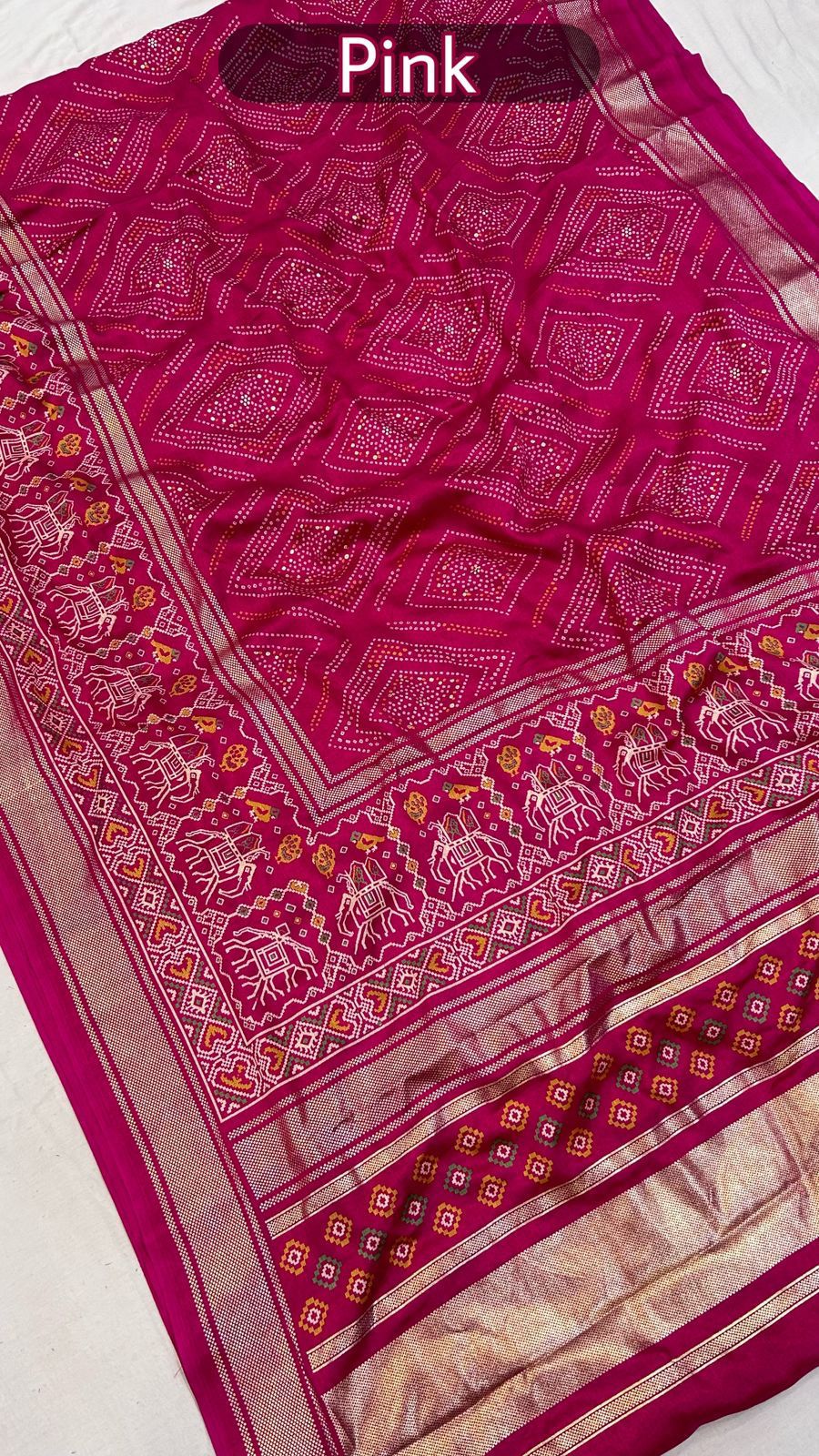 Bandhej Patola Saree