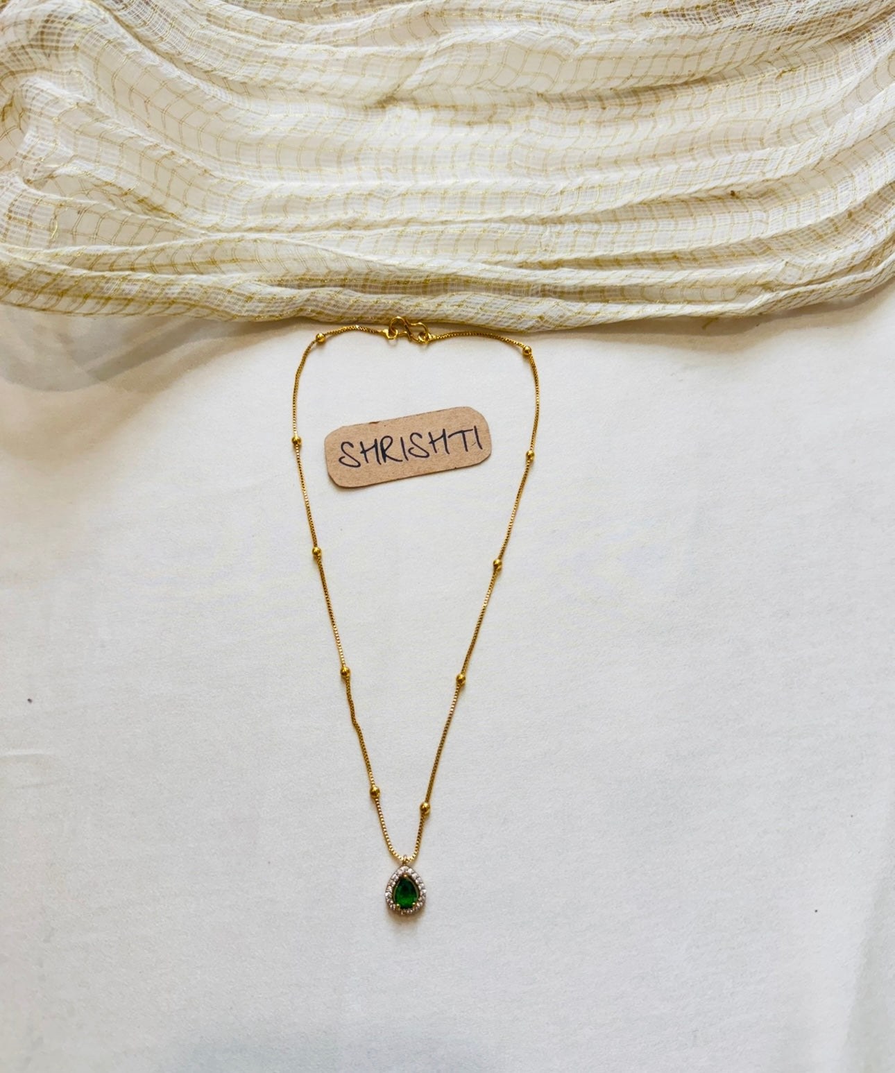 navaratna gold chain