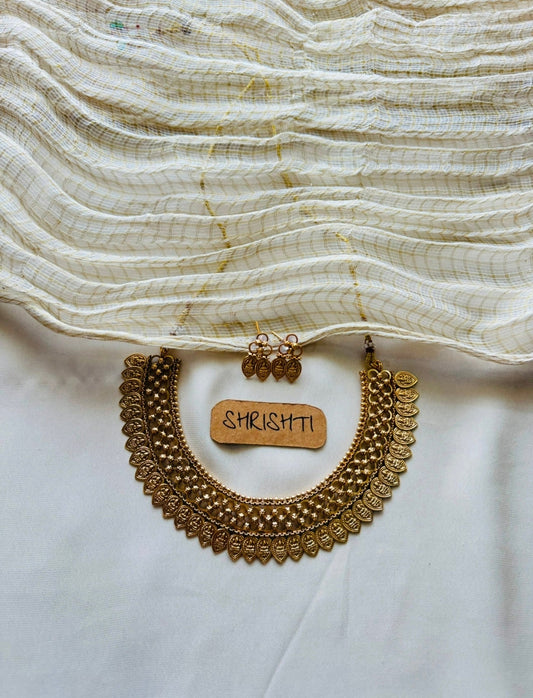 gold coin necklace