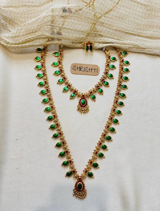 palakka bridal set