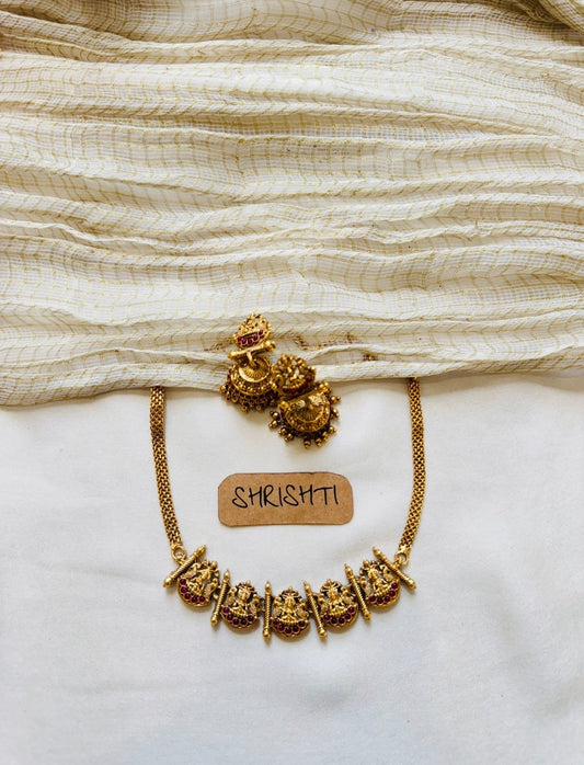 5 lakshmi jumka ruby