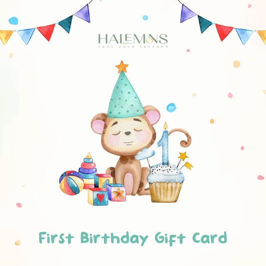 First Birthday Gift Card