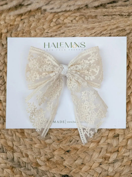 Handmade Bow Clip Zaara