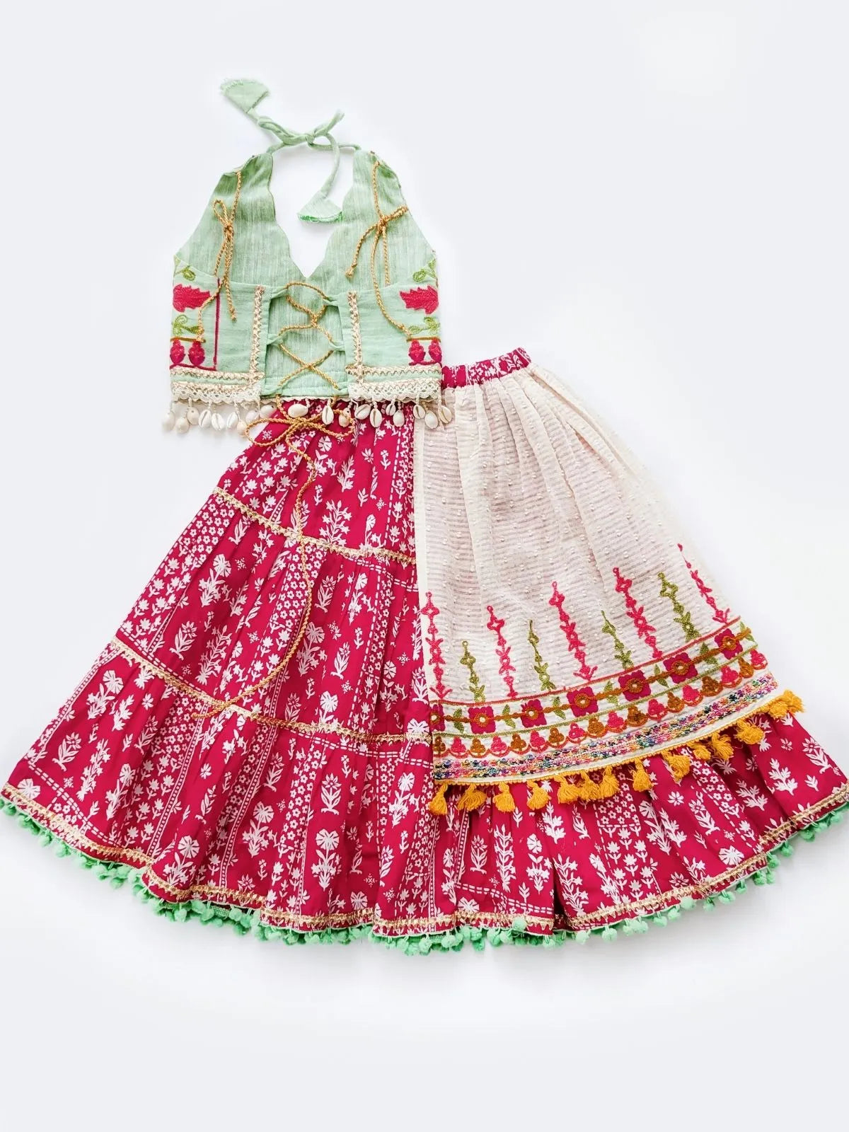 Rani Rangili Girls Ghaghra Choli