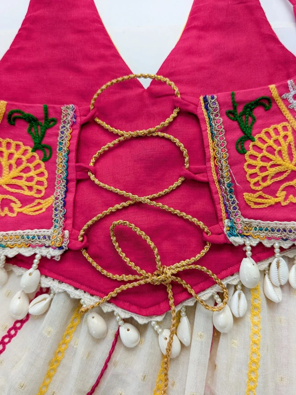 Methi Yellow Maharani Baby Girl Chaniya Choli