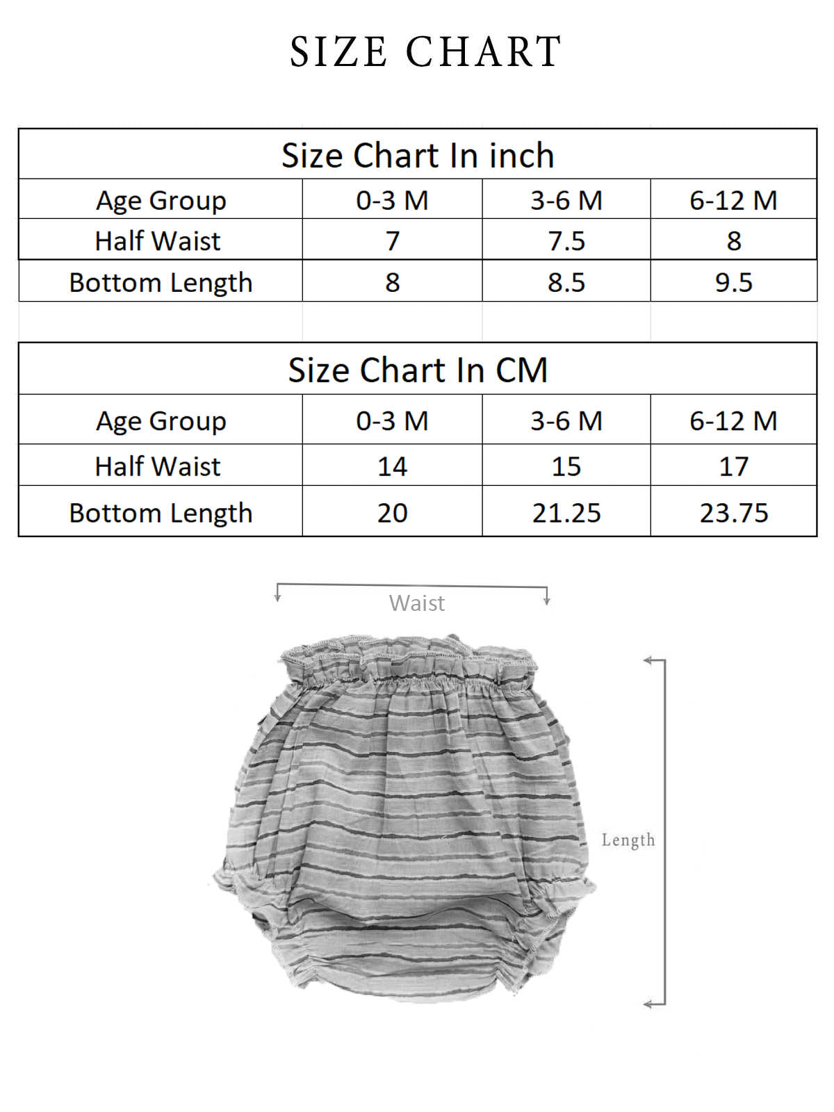 Halemons Unisex Cotton Butter Bloomers - Mustard