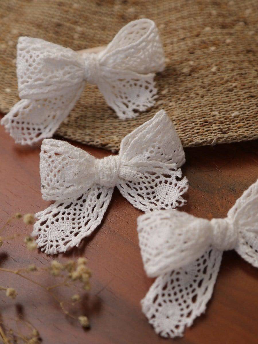 Birthday Bash White Cotton Handmade Baby Girl Hair Band